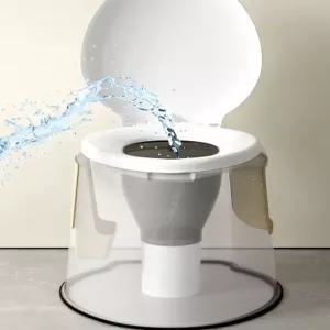 캠핑용 변기 노지 하이킹 용변 여행 변기통 야외 이동식 농막 백팩킹