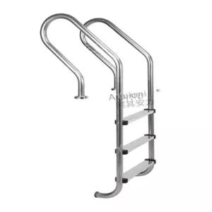 야외 풀장 사다리 이동식 수영장 안전 출입 보조대 페달