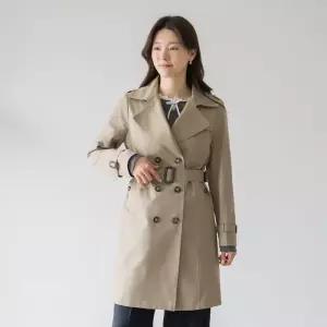 [마담4060]엄마옷 마담4060 클래식더블트렌치코트 중년여성 데일리 코트 -RCO2602003-