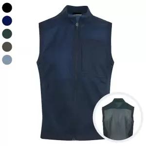 남자 여름 쿨 메쉬 바람막이 조끼 DD-L-VE-5010-네이비