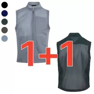 [1+1] 원쁠원 남자 여름 쿨 메쉬 바람막이 조끼 무료배송 DD-L-VE-5010