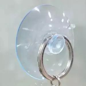 [생활] 큐방고리 유리용흡착판 큐방 다목적 거울걸이 유리흡착큐방 흡착판 45mm