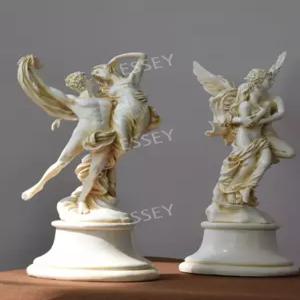 성미카엘 수지 공예 대천사 조각 입상 기독교 장식 흰색