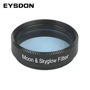 EYSDON MoonSkyglow 필터 천체 사진의 천문 망원경 접안 렌즈 용 1.25 인치 유리