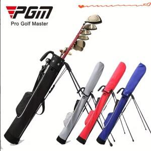 PGM 초경량 스탠드형 골프백 - 남녀공용 휴대용 경량 골프백 최대 9개의 클럽 수납 가능