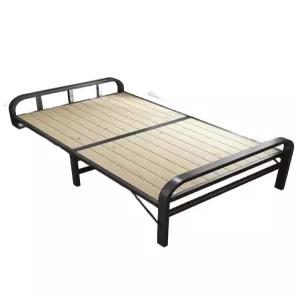 접이식 침대 프레임 랙 야외 옥상 원목 싱글 확장 이동식 조립식 퀸 100CM 원