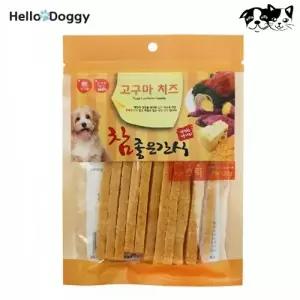 헬로도기 참 좋은 간식 고구마 치즈 스틱120g