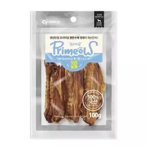 프리미요 국내산 수제간식 오리 날개 100g