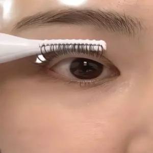 전기 속눈썹 고데기 휴대용 온열 뷰러 집게 컬링 미용기