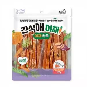 토리 간식애야채 소프트 연어슬라이스 150g