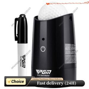 PGM HXQ012 골프 전동 스크라이버 중력분포선 중심점 탐지기 골프 훈련 보조 도구 골프공 스팟 마커 도구