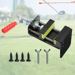 골프 바이스 클램프 골프 클럽 헤드 그립 설치 제거 도구 내구성이 뛰어난 골프 작업장 도구