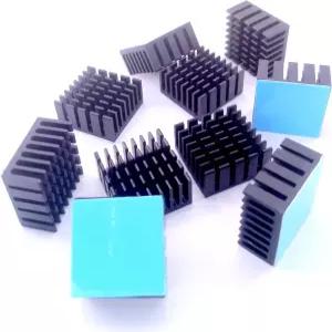 이지카고 10pcs 20mm 히트싱크 키트 3M 8810 열전도 접착 테이프 냉각용 GPU IC 칩 VRAM VGA RAM