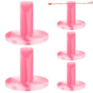 5Pcs 전문 골프 티 고무 유연한 골프 공 홀더 드라이빙 레인지 연습용 티 충격 저항 감소 롱 롤