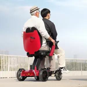 PC-F1 경량 접이식 전동체어 스쿠터 휴대용 전동휠 차량 적재 가능