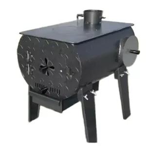 주물 화목 난로 야외 캠핑 실내 고효율 펠렛 겸용 난방기기 연료 불멍 사용 난방 장작 연소