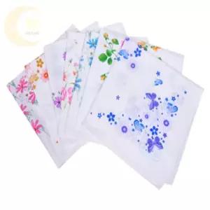 비비의잡화점 영화 정사각 꽃프린팅 가제 손수건 아기손수건