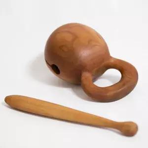 대형 목탁 불교 스님 기원 사찰 법당 용품 공예 삼재 막대