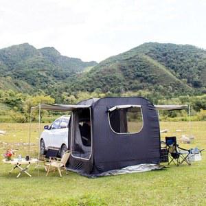 레이차박텐트 원터치 도킹 사이드 패키지 쉘트 트렁크 블랙 방수