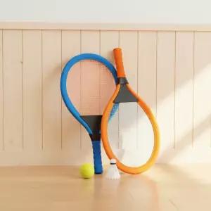 캐스B 스포츠 배드민턴세트 배드민턴 라켓 셔틀콕 테니스공 야외놀이 어린이 유아 체육완구