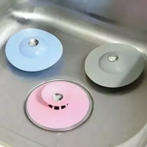 bns 실리콘 배수캡 배수구커버 음식물덮개 싱크대거름망 WFLIPHG