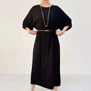 [하프클럽/]빅사이즈 604 스판밴딩트임원피스 DRAX574