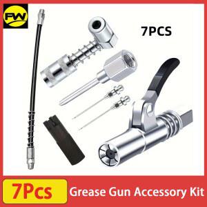 그리스 건 액세서리 니들 디스펜서 2 노즐 90 커플러 어댑터 12인치 호스 크 피팅
