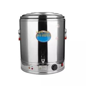전기 육수통 업소용 온탕기 보온통 자동 온도 물통 장국통 국통 대용량 전기물끓이기 중탕기