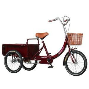 어른용 세발 자전거 중년 선물 마실 여성 짐칸