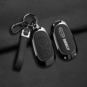 지리 호환 자동차 리모컨 키용 아연 스틸 보호 케이스 GEOME 갤럭시 호환 라이트 스타 위시즈 2025 익스플