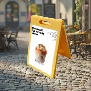 A형 표지판 소형 350x700/금연 흡연구역 안내판 주차 관계자외출입금지 입간판 제작 cctv촬영중 화기엄금