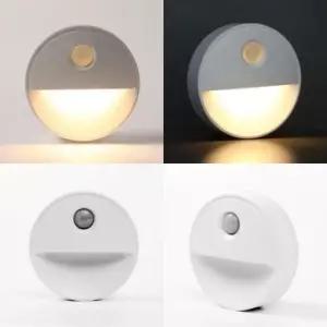 [데코] 동작감지 반달 LED 무선 센서등 웜색 아파트현관 현관신발장