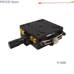 PT-SD306 정밀 수동 각도계 스테이지 도브테일 플랫폼 각도계 플랫폼 XY 각도계 테이블 각도계 스테이지±1