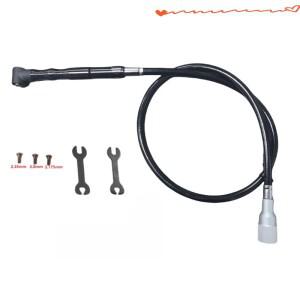 YI AN 1세트 엘보 핸드피스+샤프트 3mm 전동 그라인더용 전송 헤드 부품