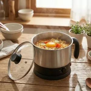 키친아트 라면포트 전기 멀티 포트 라면포트기 1.7L