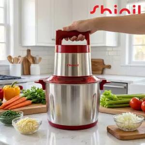 신일 대용량 다지기 분쇄기 전동 야채 고기 다지기 스텐 6L