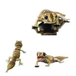 파충류 도마뱀 모형 피규어 레오파드 게코 생물 장식 수집