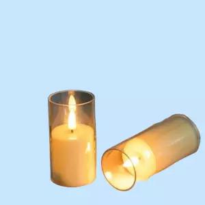 LED 무드등 미니 조명 촛불 불멍 양초 캔들 초 잔솔 불꽃 효과 인테리어 테이블 램프