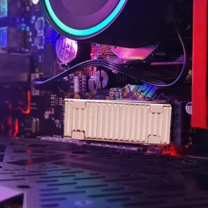 M.2 NGFF 히트 싱크 순수 구리 NVME 2280 Enterprise-Class Server  PC SSD Best Sale 용 라디에이터