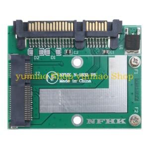 587B mSATA 2.5인치 변환기 어댑터 미니 PCIE SSD 확장 역방향
