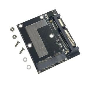 mSATA SSD to 3 어댑터 카드 2.5인치 인터페이스 5cm 미니 PCIE III PC 컴퓨터 컨버터