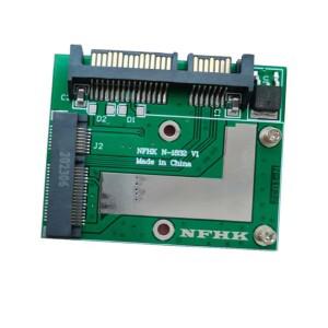 mSATA SSD-2.5 ''SATA III 6.0Gbps 어댑터 변환기 라이저 카드 모듈 보드 노트북 PC 용 미니 PCIE SSD 확장