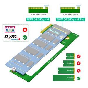 MSI Claw A1M 7 8인치 변환 키트 2230 2280 NVMe M.2 90도 SSD 확장 보드 PCIe 4.0 어댑터