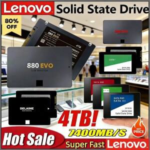 레노버 호환 4TB 휴대용 외장 SSD USB 3.1 SATA III 2.5인치 고속 솔리드 스테이트 드라이브 노트북 맥 PC