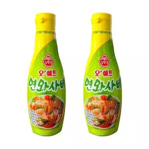 오뚜기 오쉐프 연와사비 500g x2 고추냉이 일식