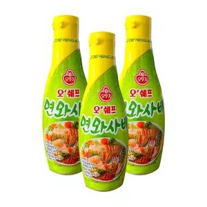 오뚜기 오쉐프 연와사비 500g x3 고추냉이 일식