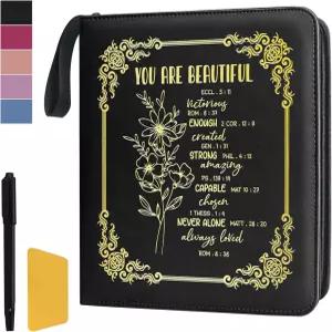 부활절 선물 당신은 아름다운 지퍼 사진 바인더 앨범 3x5 4x6 5x7 6x8 여성 종교 위한 DIY 마그네틱