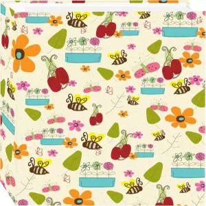 마그네틱 셀프 스틱 3링 사진 앨범 100페이지(50매) 두들 디자인