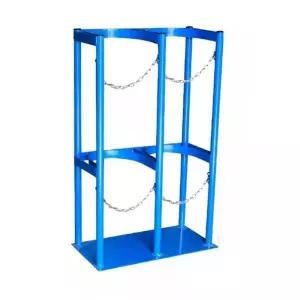 가스통 거치대 스탠드형 실린더 보관대 브라켓 질소통