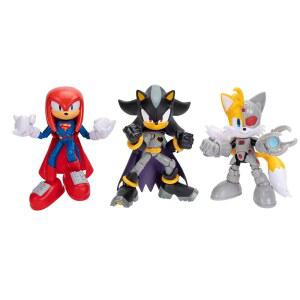 DC 소닉 콜라보 15cm 피규어 섀도우 배트맨 너클스 슈퍼맨 테일즈 사이보그 캐릭터굿즈